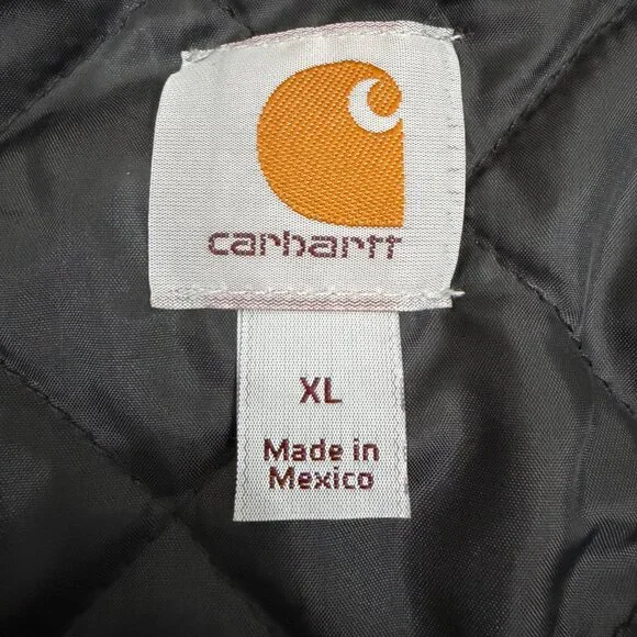 Carhartt Rain Defender 3-Season Midweight Hoodie - Black - Men's XL - Full Zip - Picture 6 of 8